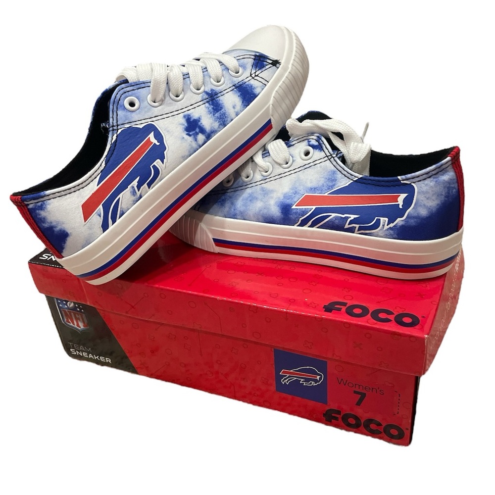 Women’s Buffalo Bills Sneakers NWT Size 7